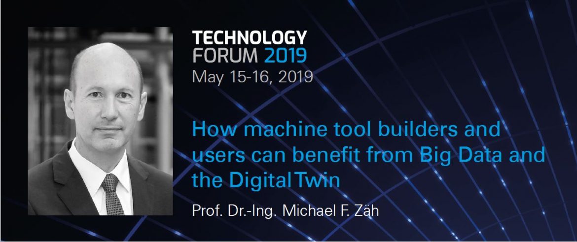 Technology Forum – Prof. Michael F. Zäh 技术论坛-访问教授迈克尔Fhh