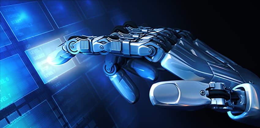 Roboter Hand industrie4.0beiEMAG-