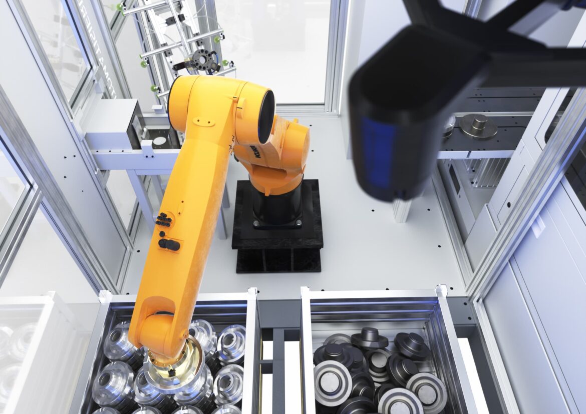 Bin Picking Automationszelle Bin选择自动化zellevonEMAG