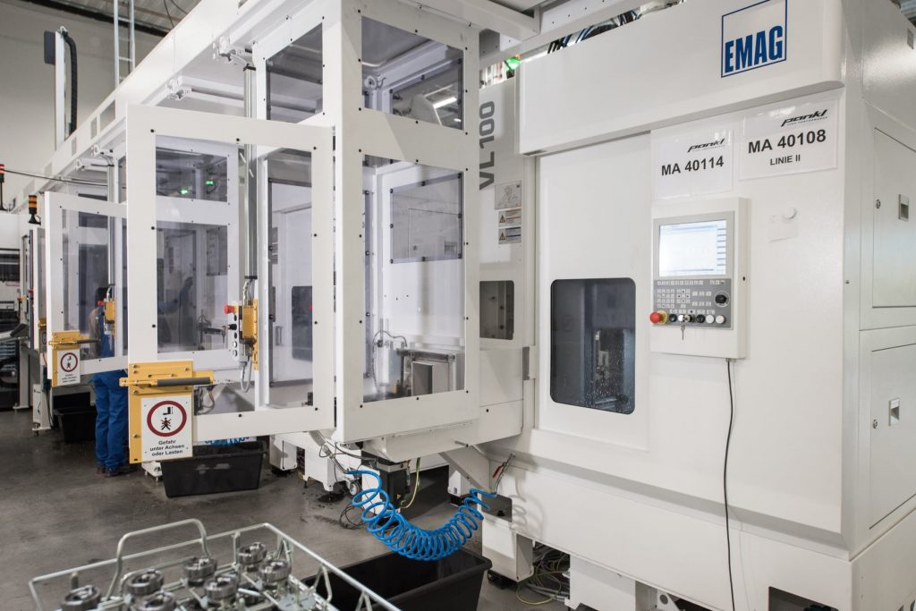 Getrieberad-Production:pick-Mashinen VL100